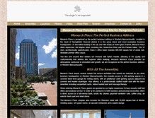 Tablet Screenshot of monarch-place.com